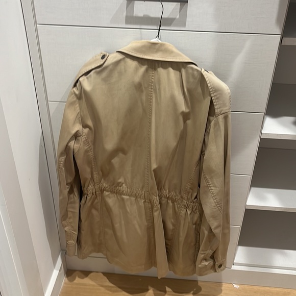 Theory size Large safari khaki zip jacket with cargo style . Very comfy classic - Picture 3 of 3